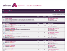 Tablet Screenshot of foros.animum3d.com