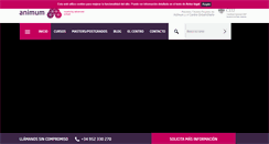 Desktop Screenshot of animum3d.com
